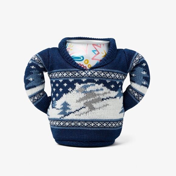 Puffin Coolers Beverage Nordic Skiing Sweater for Bottle NWT - Picture 2 of 8